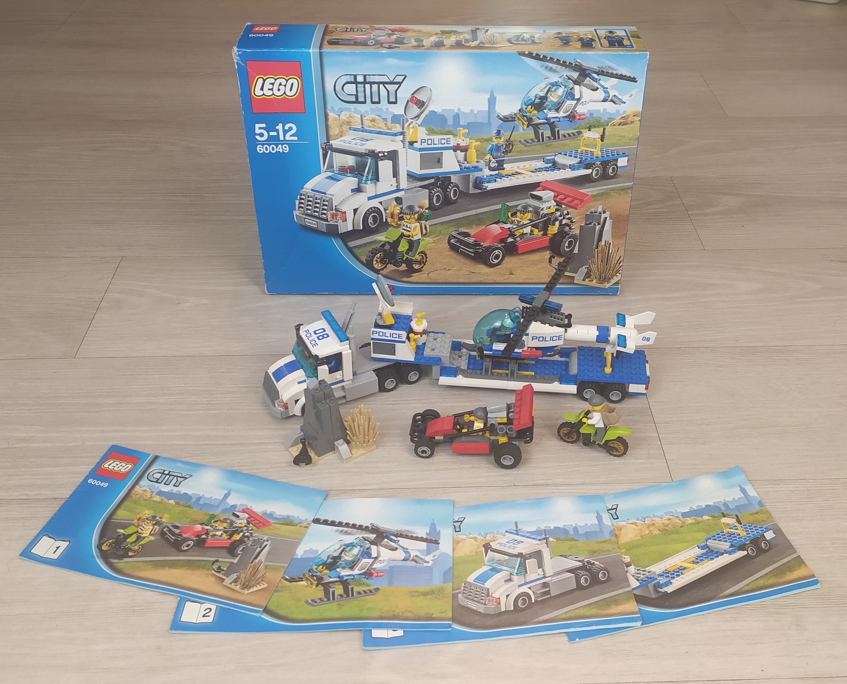 Lego City 60049 Helicopter Transporter